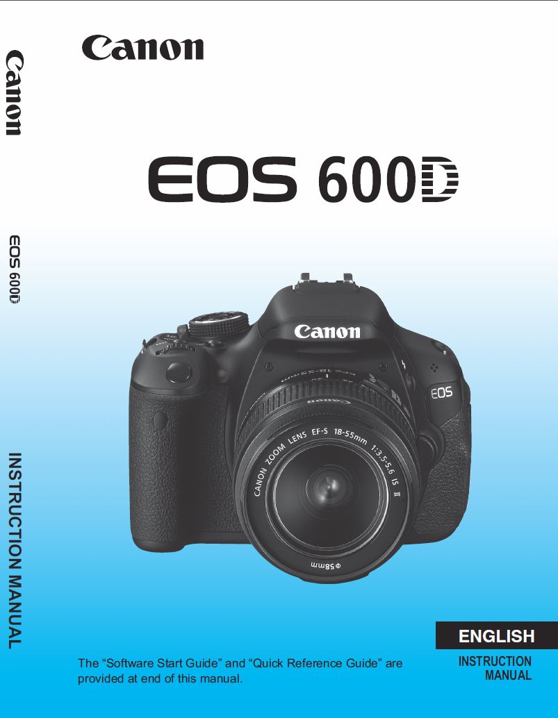 Canon 600d Manual Download